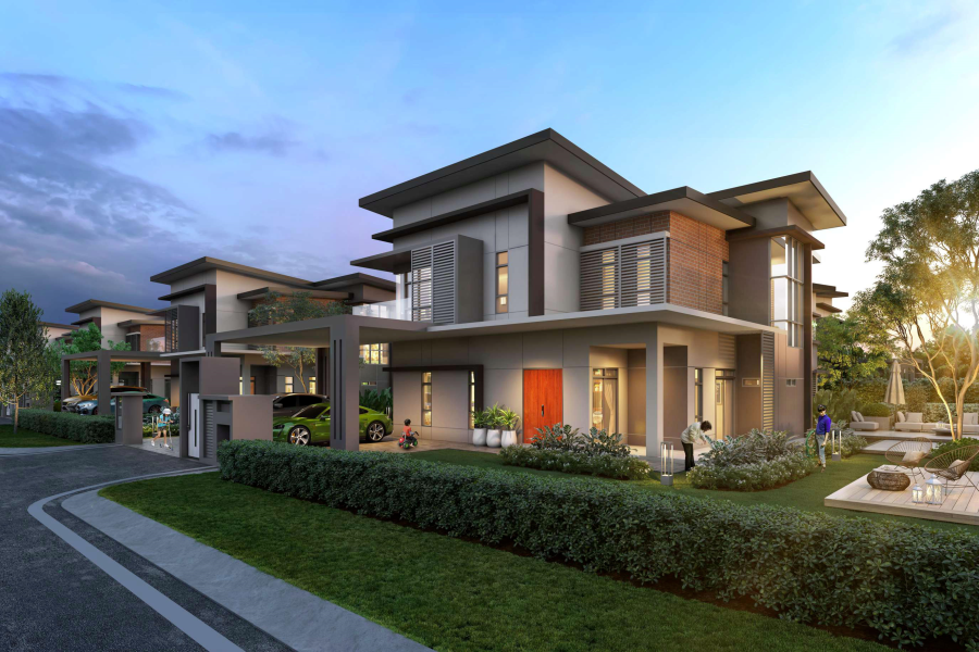 UDA Heights (Phase 1C): JB Semi-D House – A Perfect Blend of Luxury and Nature